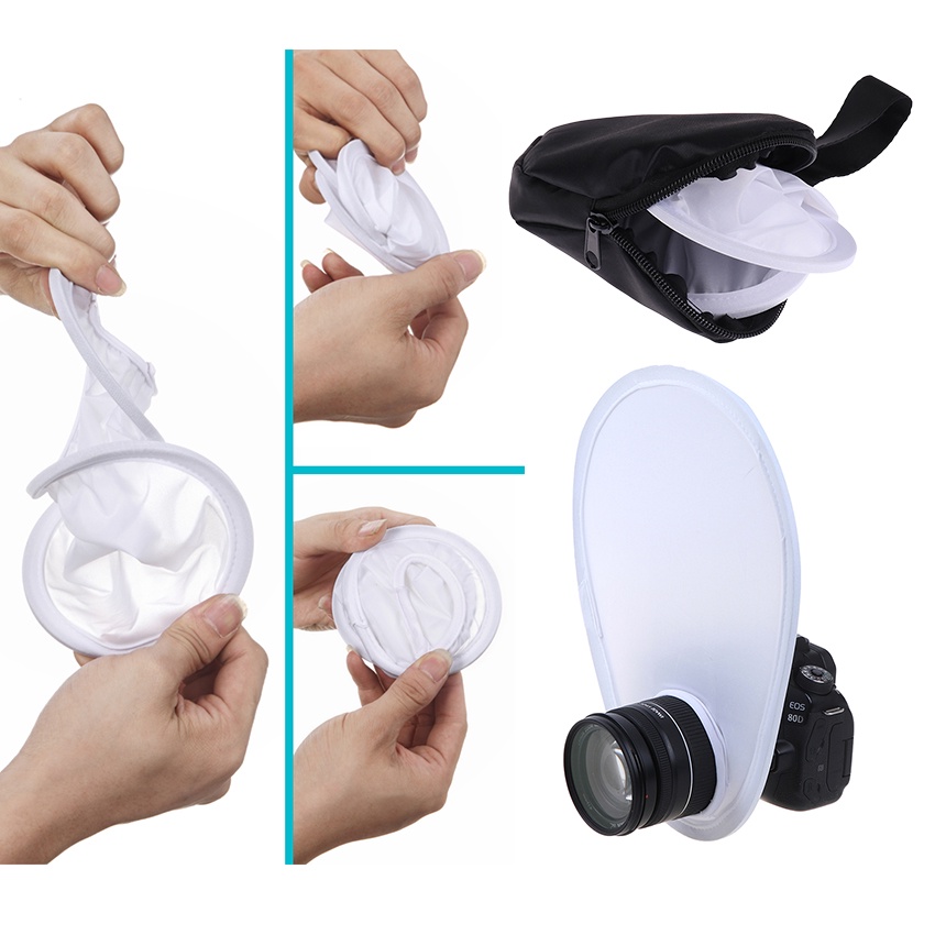 ​Flash Diffuser ​Photography Flash Lens Diffuser Reflector for Speedlight Accessory ,Flash Diffuser 