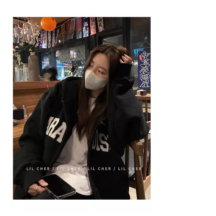 Hoodie Zipper  Paradise Wanita Oversize Korean Style Hoodie Ziper Wanita Oversize Murah Hodie Zipper Sweater Wanita Xxl Hoodie Polos Wanita Fleece Tebal Sweater Zipper Polos Sleting Xxl Hoodie Resleting Wanita Oversize Korea Hoodie Sleting Wanita Oversize