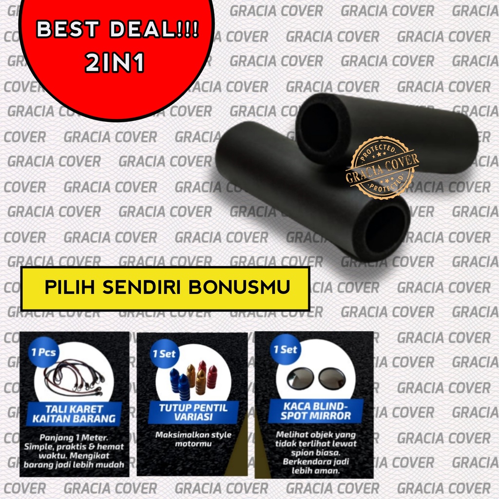 COVER HANDLE MOTOR. COVER STANG MOTOR. STANG HAND GRIP BUSA PREMIUM