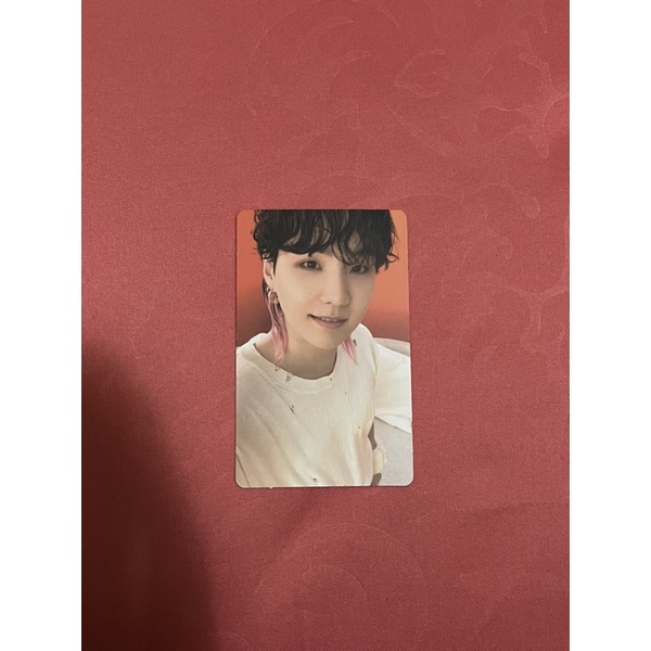 [OFFICIAL] Photocard BTS Suga Yoongi Butter Cream Version