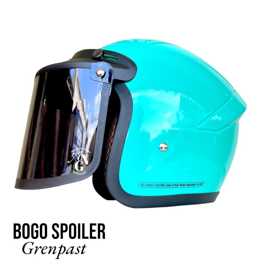 HELM BOGO KAIROS POLOS NEW FREE KACA BOGO