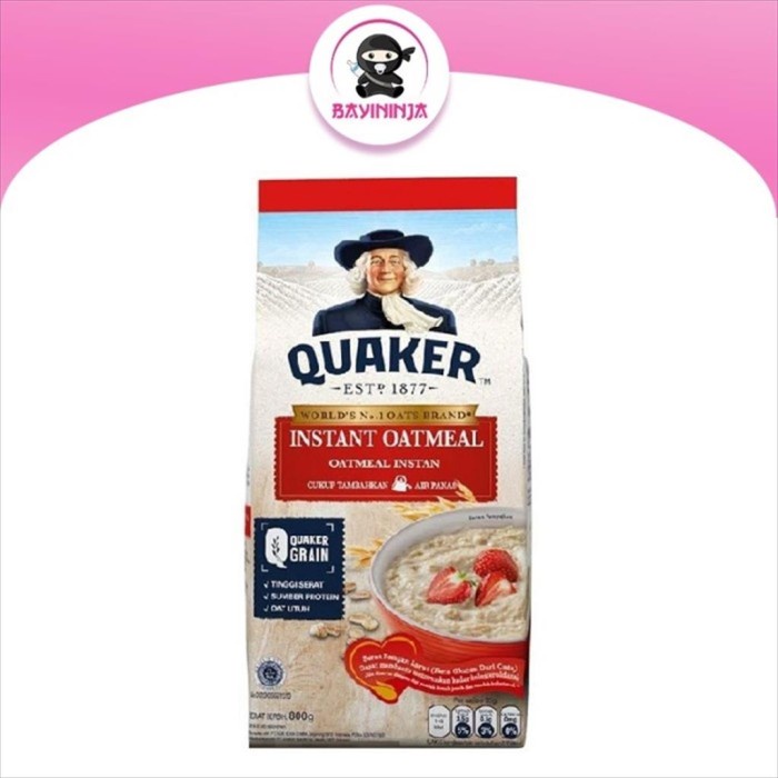 

[BISA COD] QUAKER Instant Oatmeal 800 g