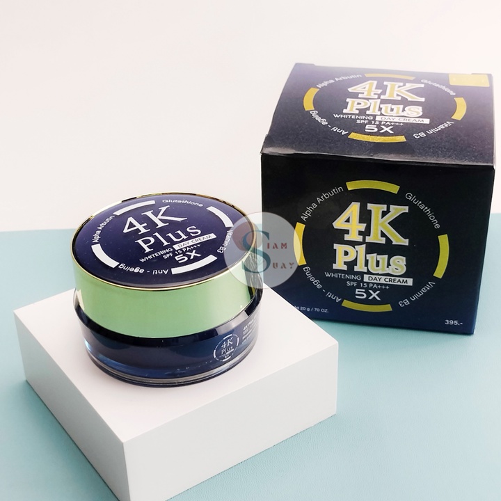 4K PLUS WHITENING DAY CREAM SPF 15 PA+++/ KRIM WAJAH/ SKIN CARE THAILAND