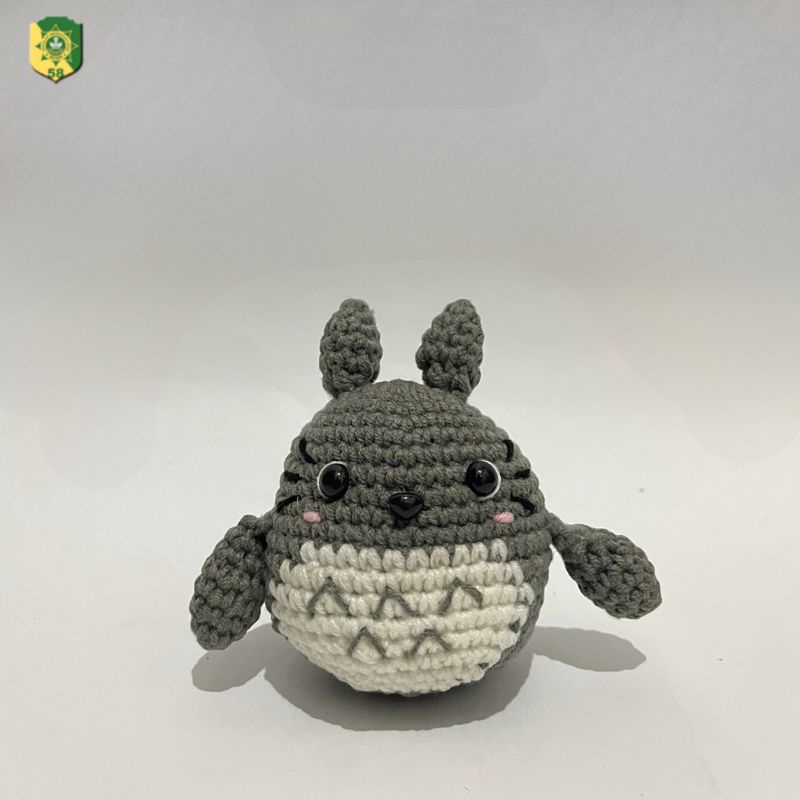 Amigurumi totoro doll | boneka rajut totoro
