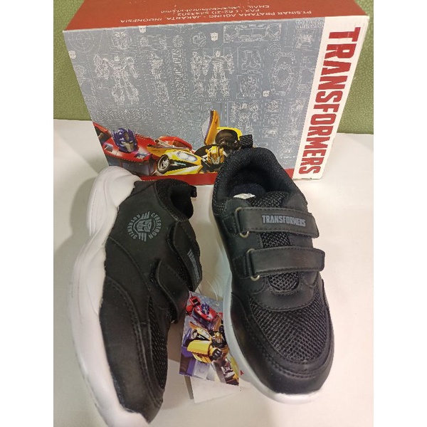 SALE sepatu sekolah transformers