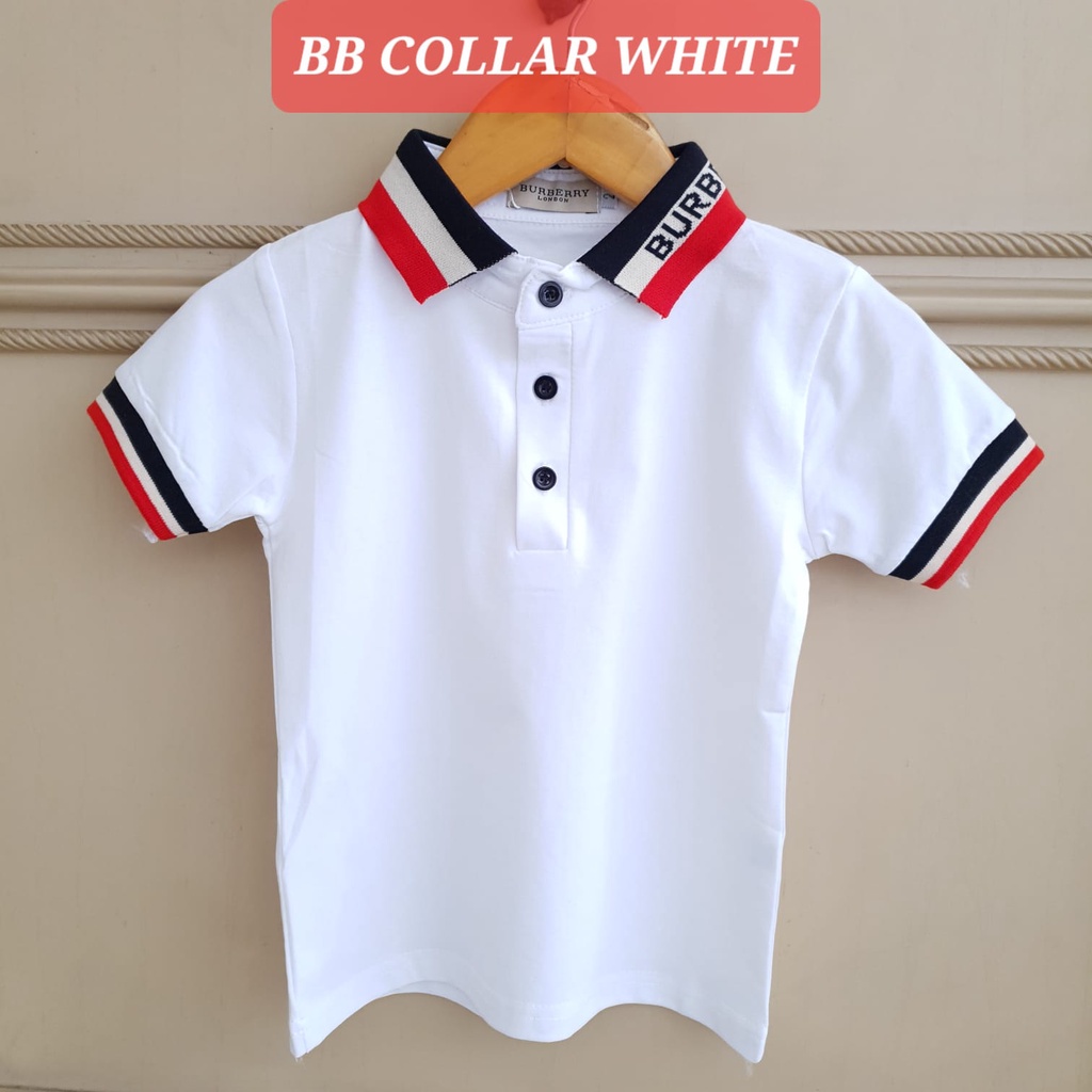 BAJUKIDDIE BB COLLAR POLO TOP KAOS POLO ANAK COWOK IMPORT KAOS KERAH BAJU ANAK LAKI LAKI