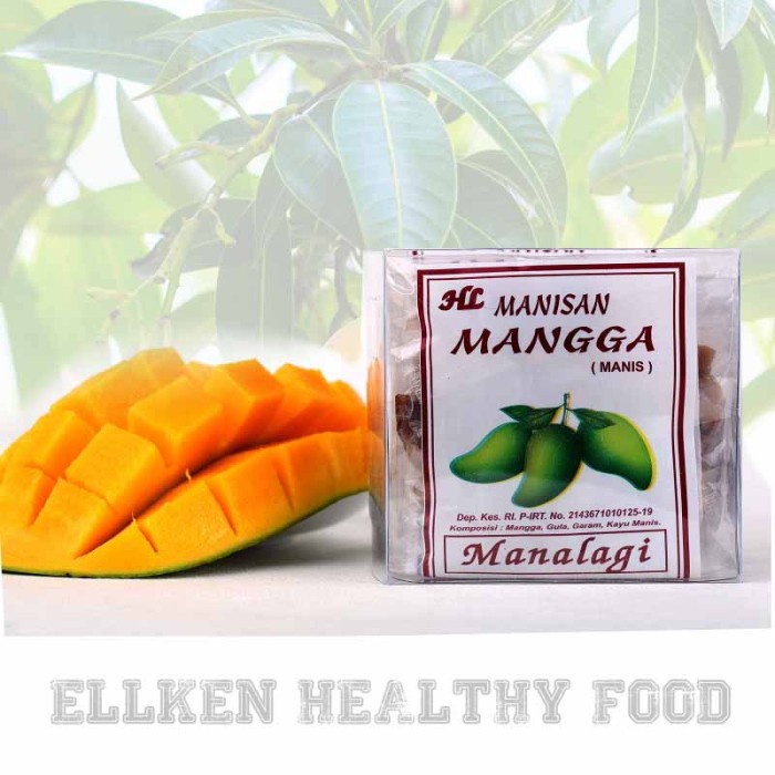 

Manisan Mangga Mika 5's MANIS HL Ellken Healthy Food