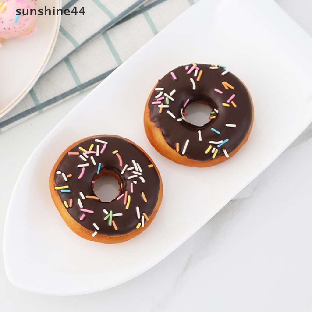 Sunshine DIY Kreatif Cetakan Donat Doughnuts Cooking Cutter Desserts Bread Cutg Maker Kue Decorag Tools Aksesoris Kue Dapur.