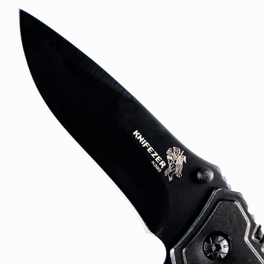 KNIFEZER Pisau Lipat Camping Survival Portable Knife Head