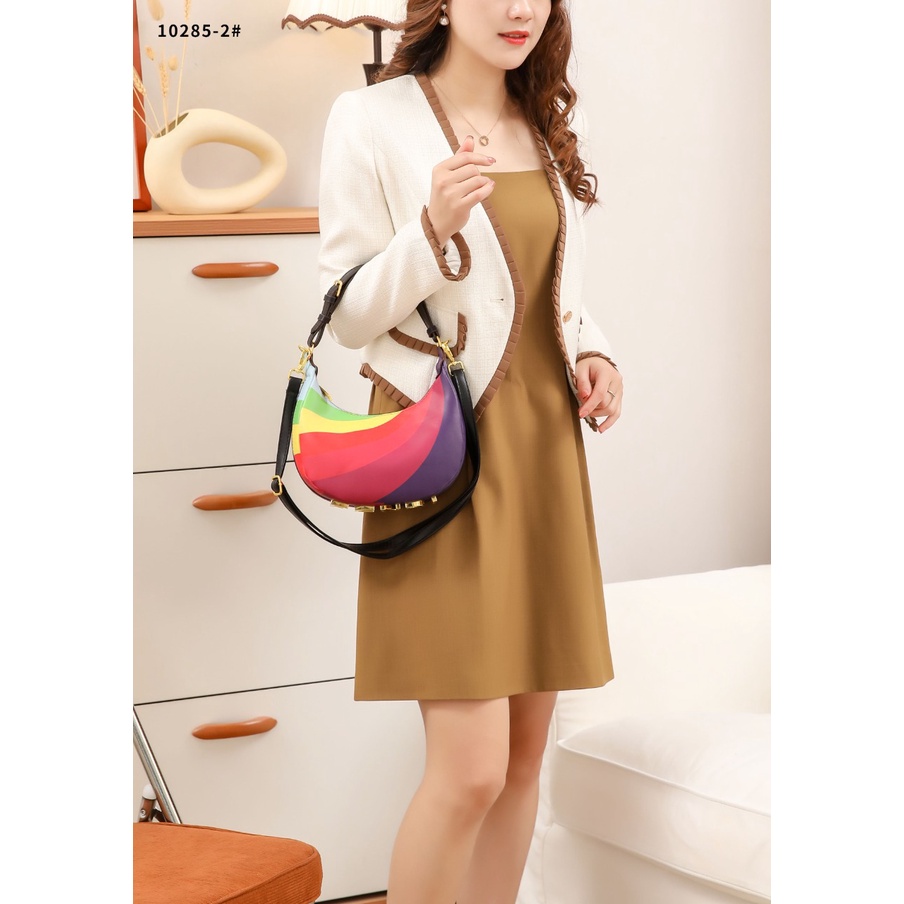 FD Small Hobo Bag With Multicolor 10285-2