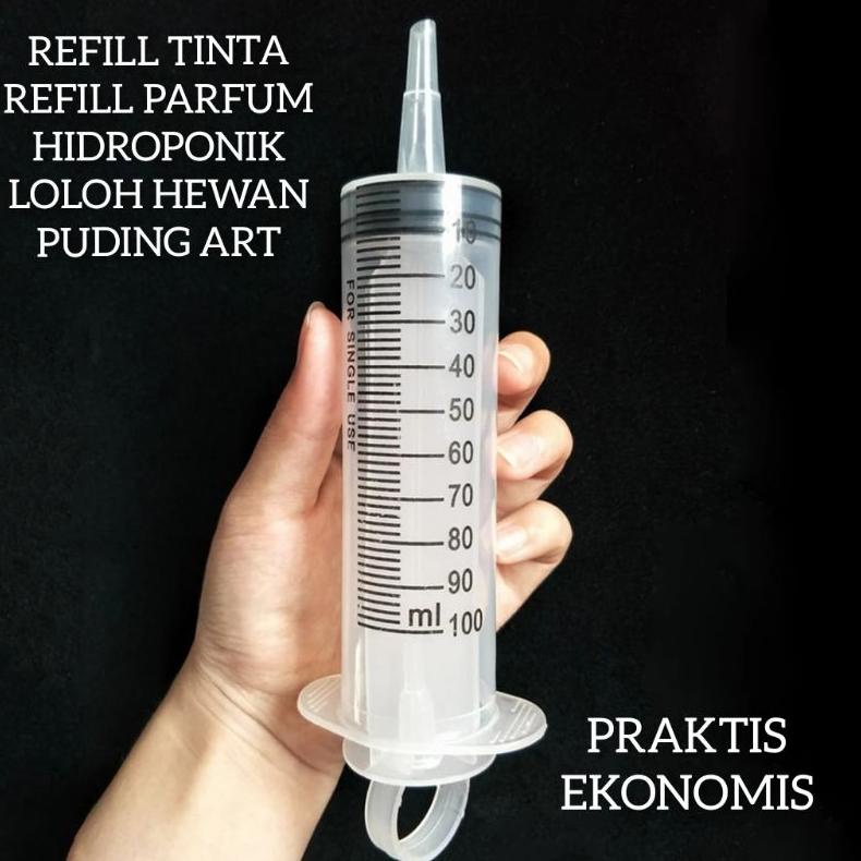 SPET LOLOHAN BURUNG 100ML SUNTIKAN BESAR SUNTIKAN HIDROPONIK SUNTIKAN TINTA REFILL SPET LOLOHAN SUNT