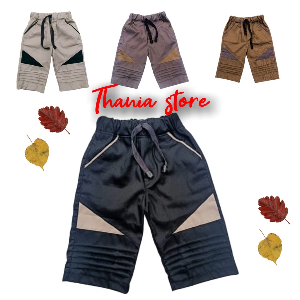 celana pendek anak laki laki chino trendy usia 1-13 tahun