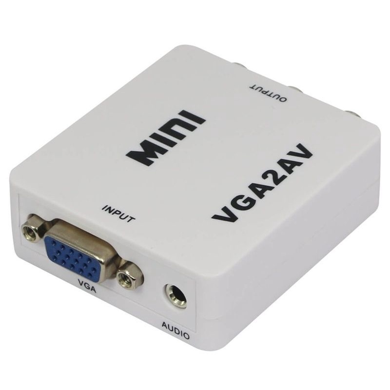 VGA to RCA CONVERTER / Converter VGA to AV / VGA to AV Mini Converter
