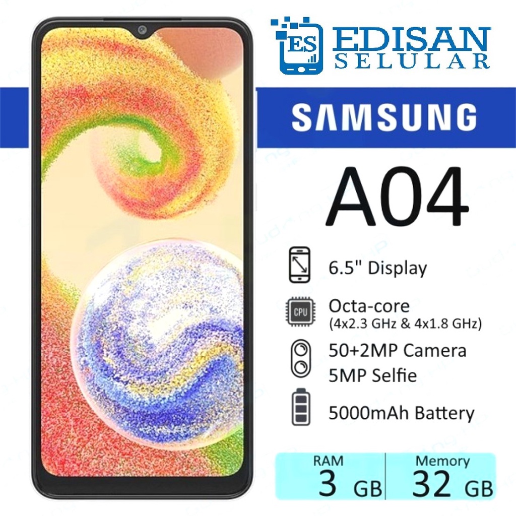 Samsung Galaxy A04 Garansi Resmi