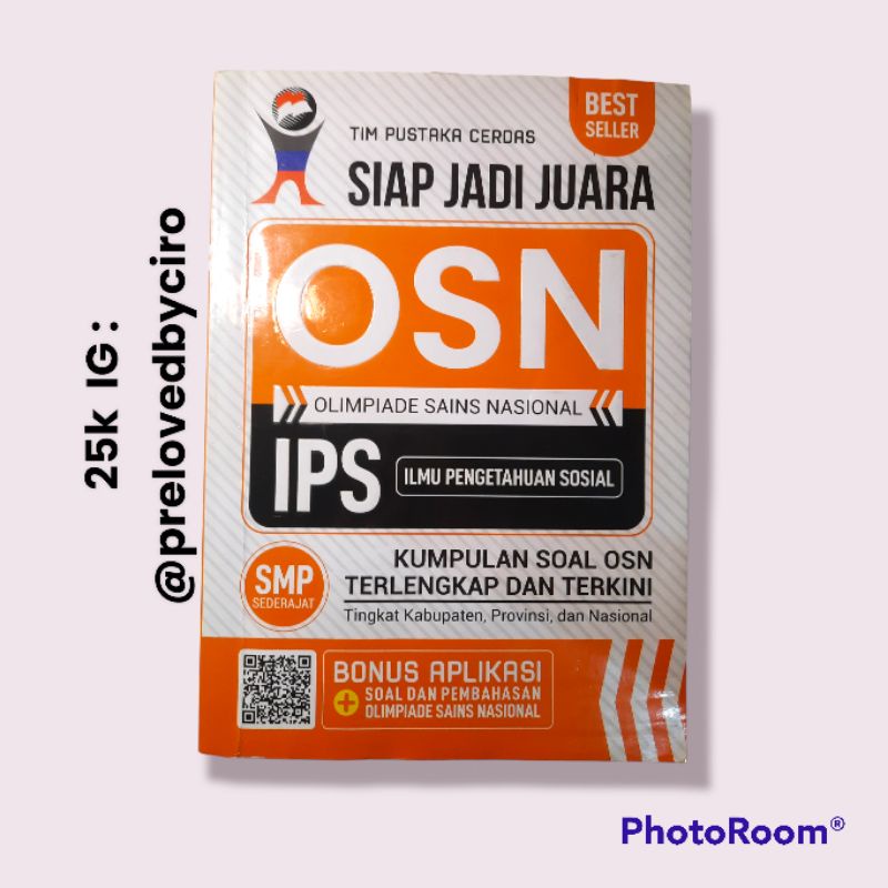 [Preloved/bekas] siap jadi juara OSN IPS SMP sederajat