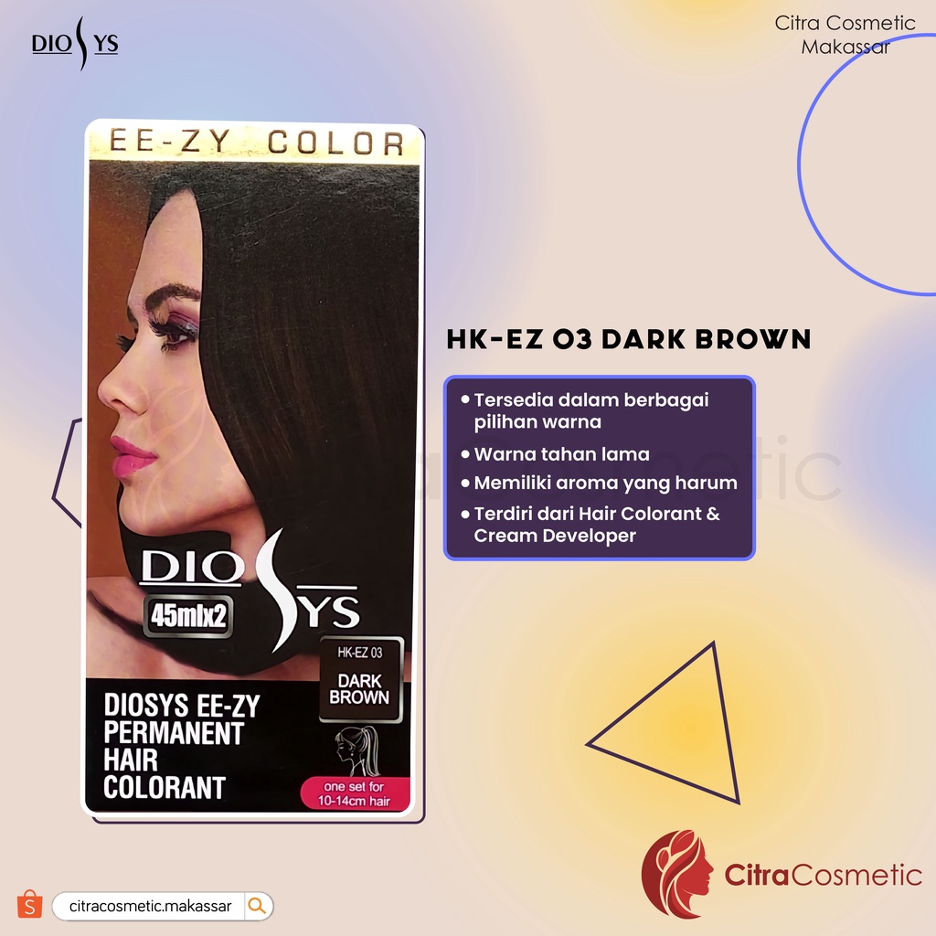 Diosys Hair Colorant 100 Gr Series