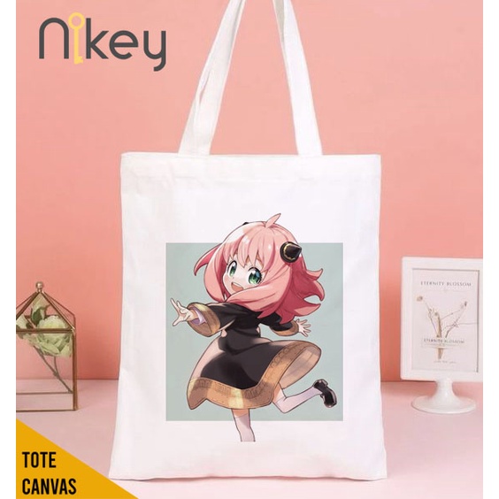 Totebag Anya Forger Spy x Family, Totebag Anime