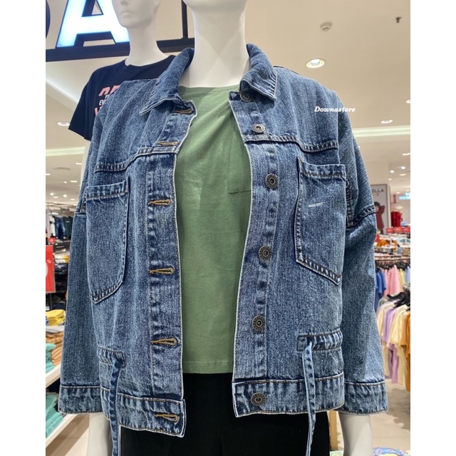Nevada Denim Jacket Wanita (S-XL)