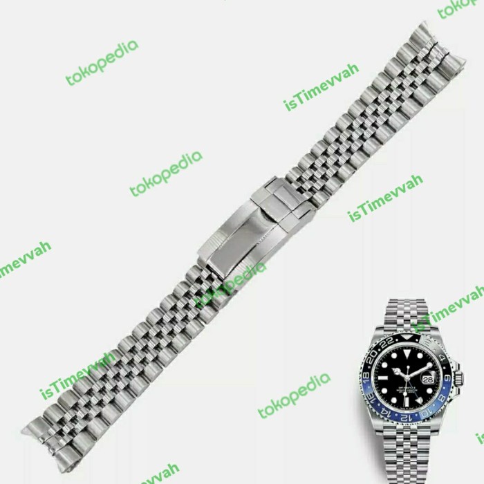 Bracelet Jubilee Submariner 20mm Brushed Silver