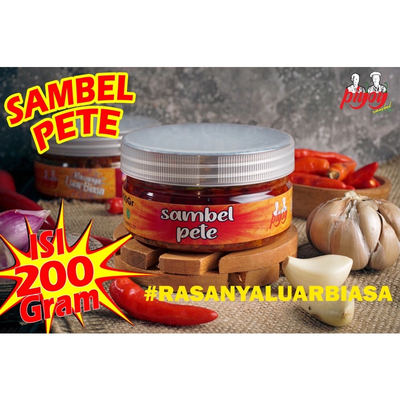 

200 Gram Sambel Pete Piyoysambel