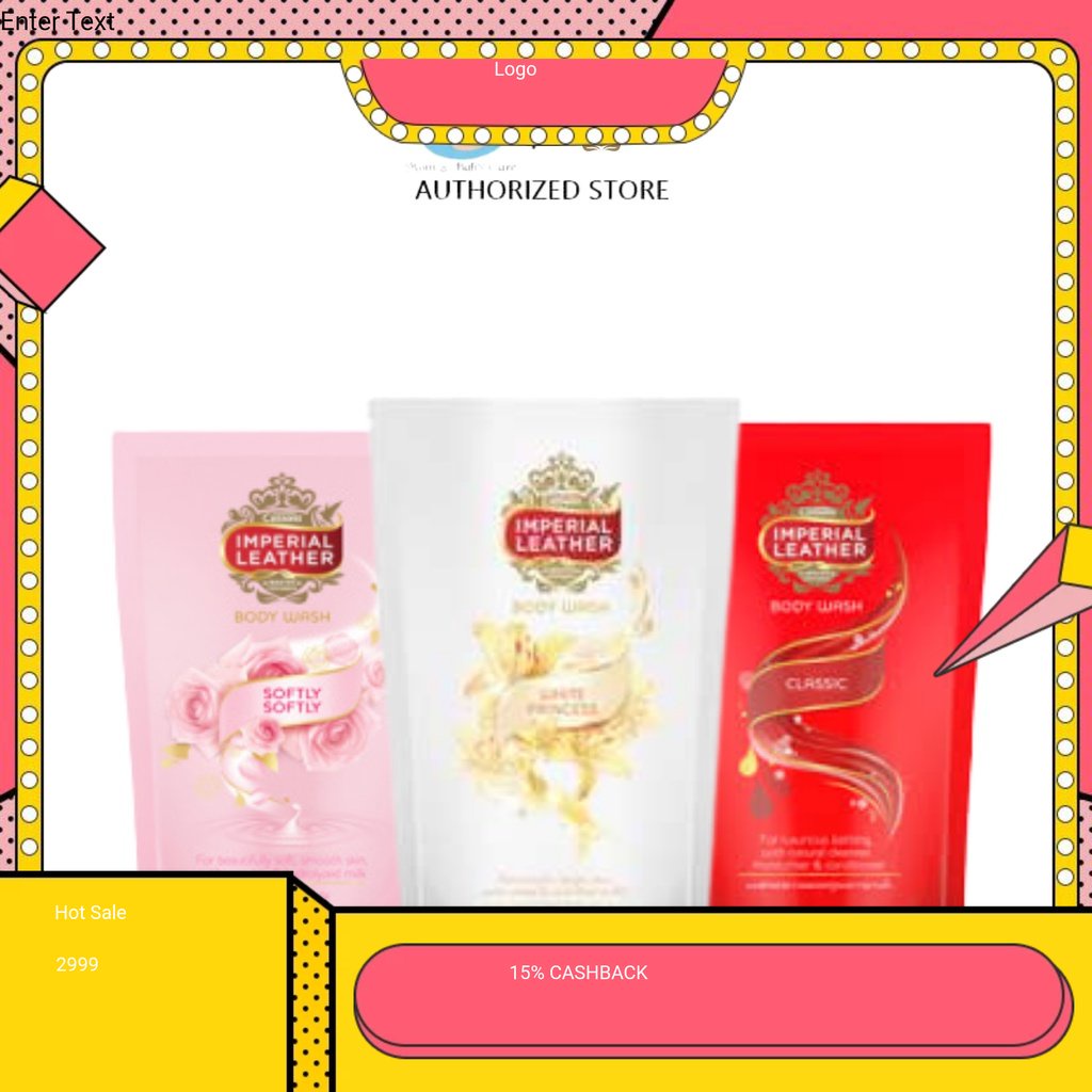 Jual Imperial Leather Body Wash / 400ml + Free 220ml / Refill / Softly