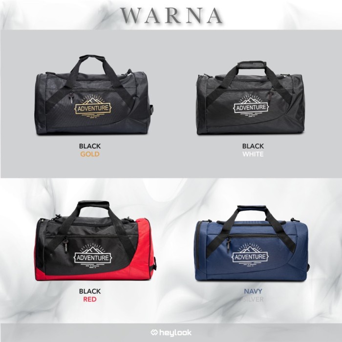 TRAVELBAG ADVENTURE PRIA TRAVEL BAG GYM TAS FITNESS TAS FUTSAL HEYLOOK