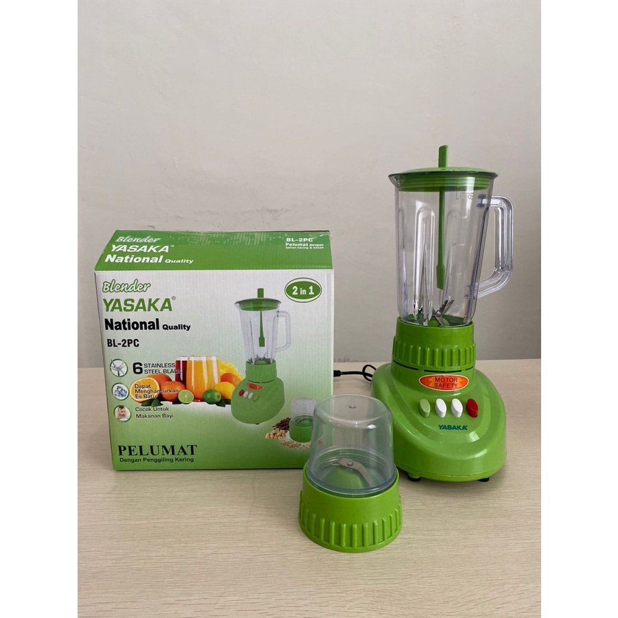 medan elektronik blender yasaka 2in1 plastik