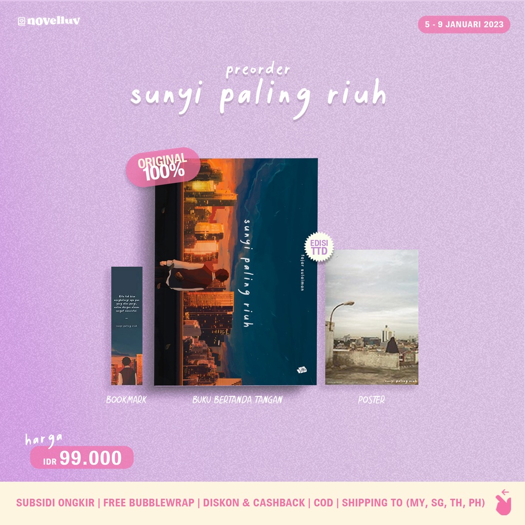 Buku Sunyi Paling Riuh - Sabar Paling Dalam New Cover - Ikhlas Paling Serius by Fajar Sulaiman - Buk