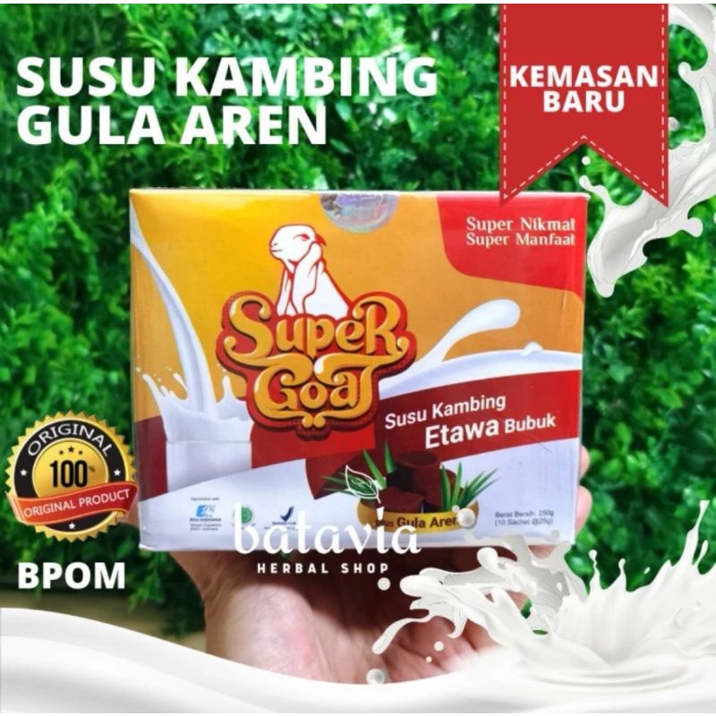 

Susu Kambing Etawa Supergoat gula aren Super Goat 100% original