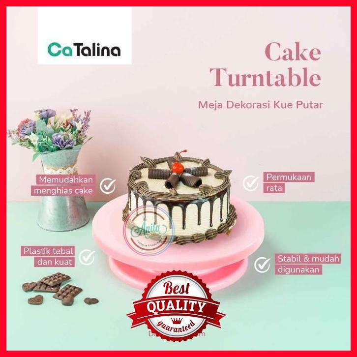 

(ANI) Tatakan Kue Putar 28cm | Cake Turntable 28 cm
