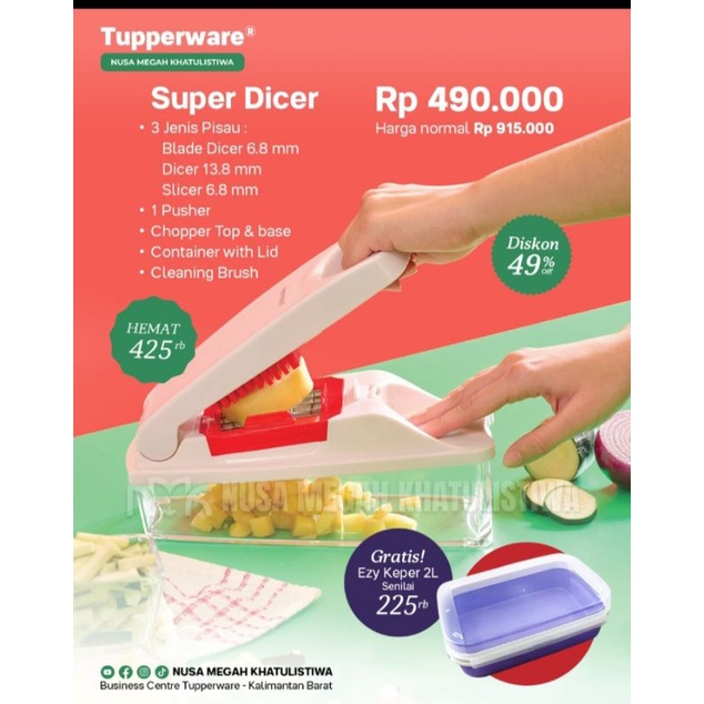 super dicer +free tupperware