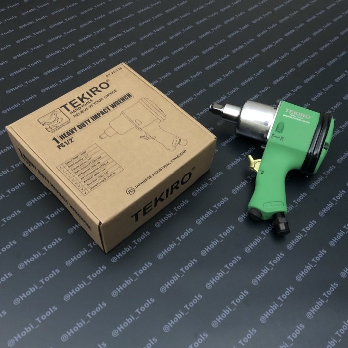 TEKIRO AIR IMPACT WRENCH 1/2" SET - MESIN BUKA BAUT ANGIN 1/2 INCH
