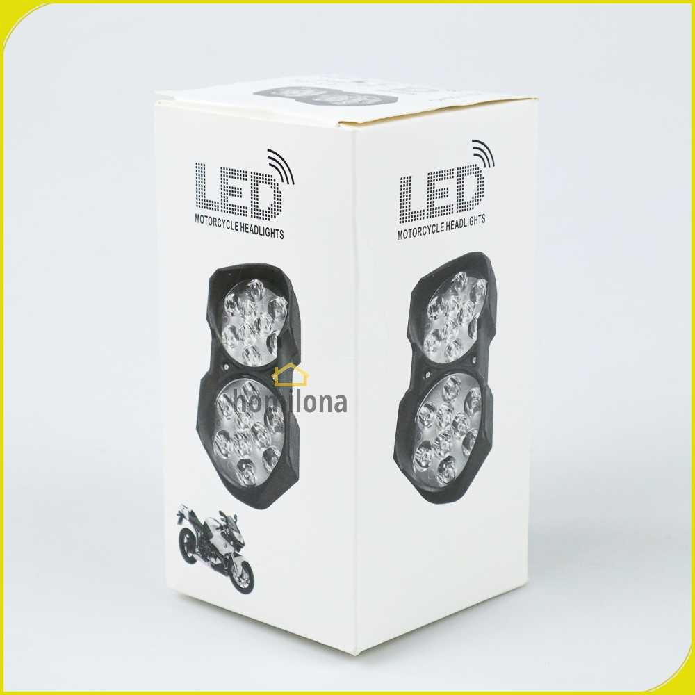 Lampu Tembak Motor ATV LED Spotlight 18 LED - U9