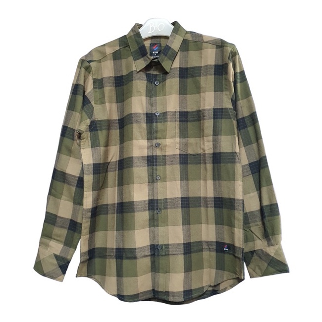 RMY S135 Kemeja Flanel Pria