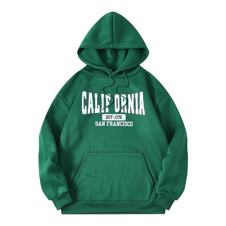 CALIFORNIA Est.1776 Sweater Hoodie Trendy II CALIFORNIA Est.1776  Jumper Hoodie II Sweter Oblong Topi Sz M - XL ( Pria &amp; Wanita / Anak &amp; Dewasa )