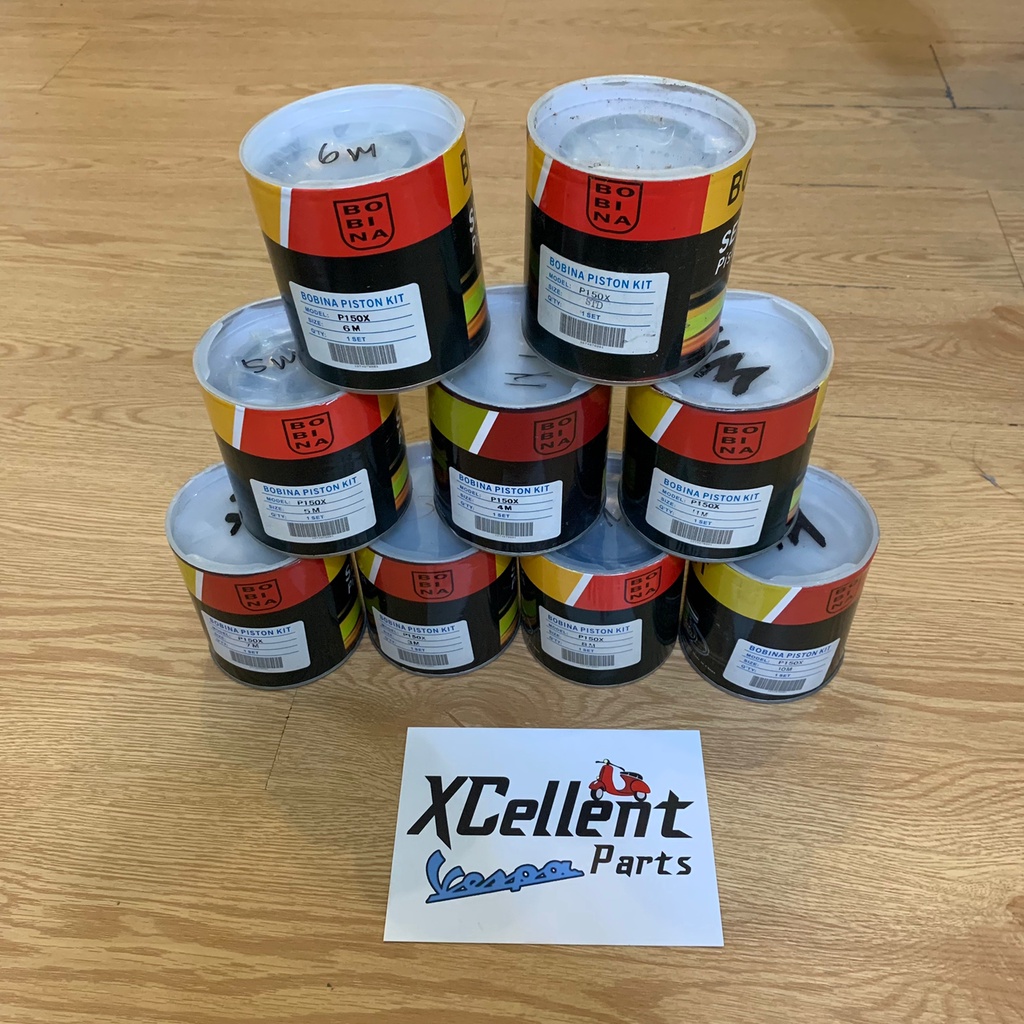 Piston Set Vespa PX 150 Bobina