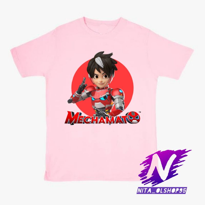 baju anak kaos anak mechamato amato