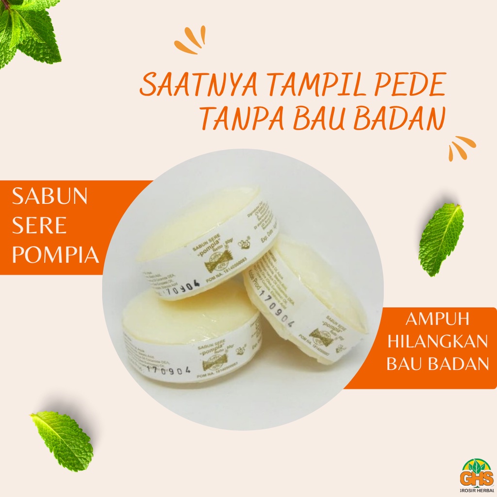 SABUN SERE POMPIA - Sabun Sere - Sabun Mandi - Sabun