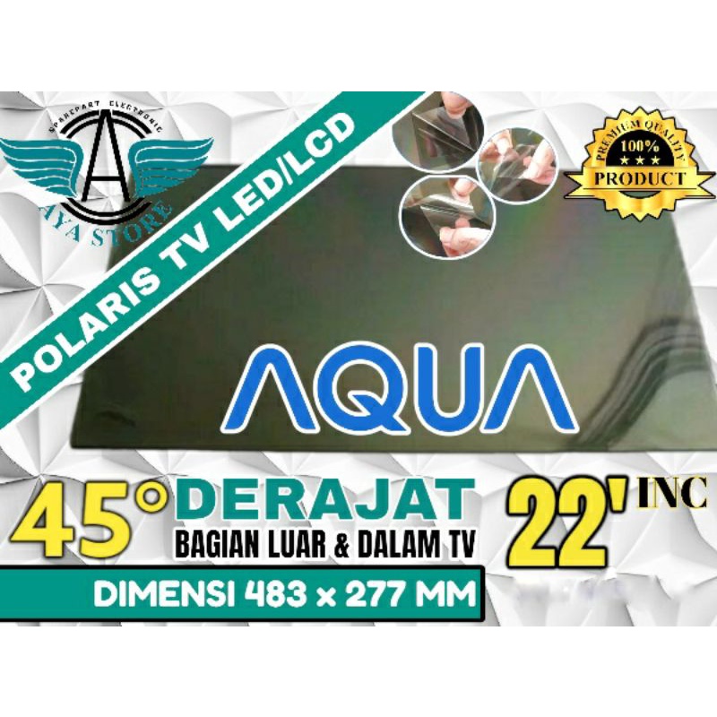 Jual Polaris Tv Led Aqua Inc Derajat Bisa Untuk Bagian Dalam Dan