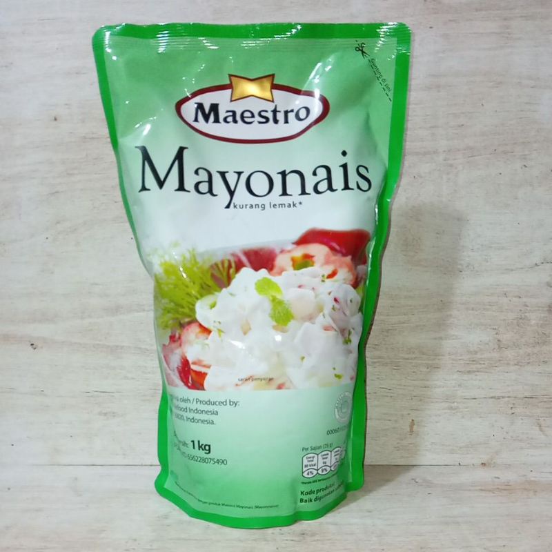 

Saos Maestro Mayonaise Thousand Island Pouch Light Kurang Lemak 1KG