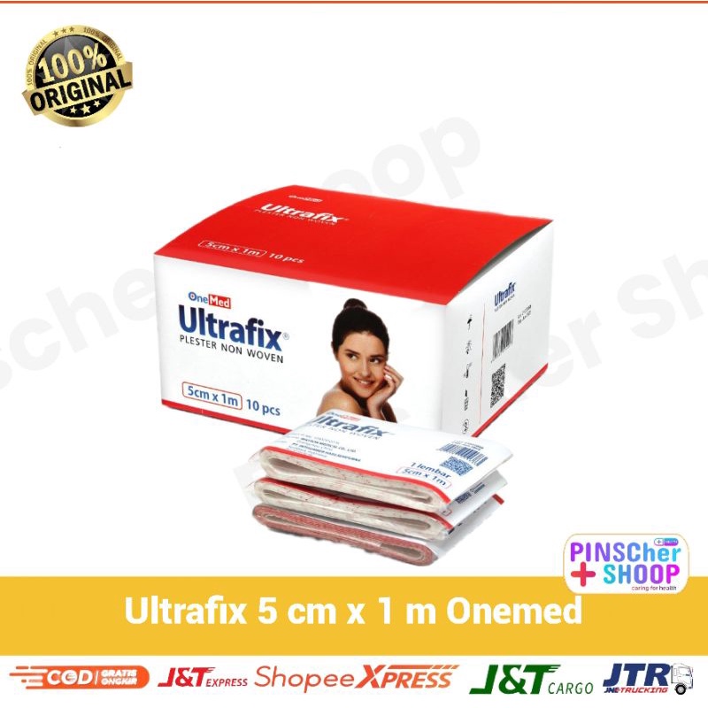 Ultrafix 5cm x 1m Onemed/ Plester Luka Isi 10 Per Box