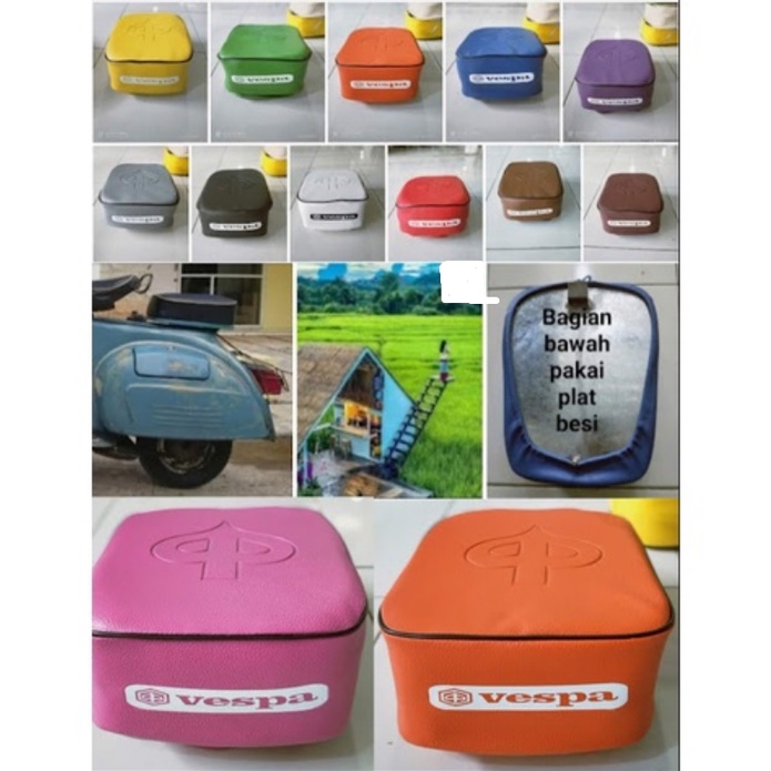 Jok Belakang Motor Vespa Super – Model Klasik
