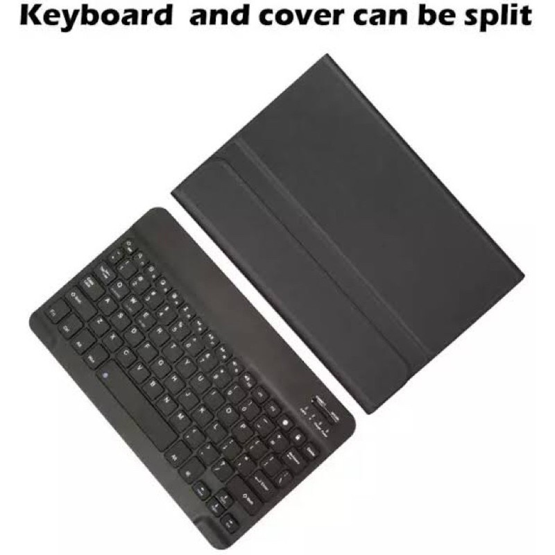 Smart Case Redmi Pad 2022 Smart Case Flip Kulit Dengan Fitur Keyboard Wireless Bluetooth