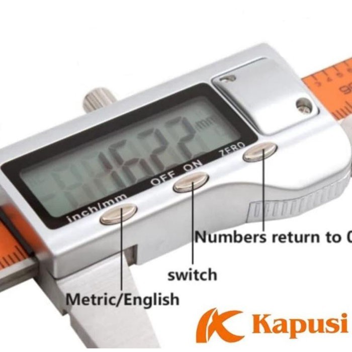 Kapusi Sigmat Digital Caliper Jangka Sorong 150mm CRV K-2910