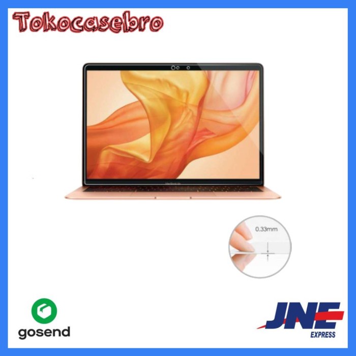 Gusa Screenguard Tempered Glass Macbook Air 13 Pro M1 2020 2021 Anti Gores