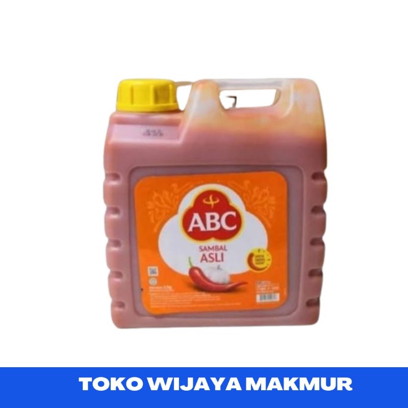 

Saus Sambal ABC jirigen 5,7kg