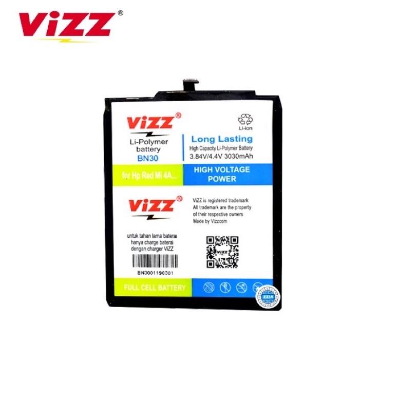Baterai Original Vizz BN30/Redmi4A & BN34/Redmi5A Batre Double Power Batre Redmi 4A/5A BT DP ▪ ILS.1
