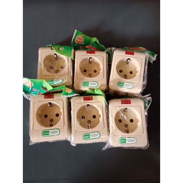 Stop Kontak Colokan Listrik Terminal Listrik Tanpa Kabel