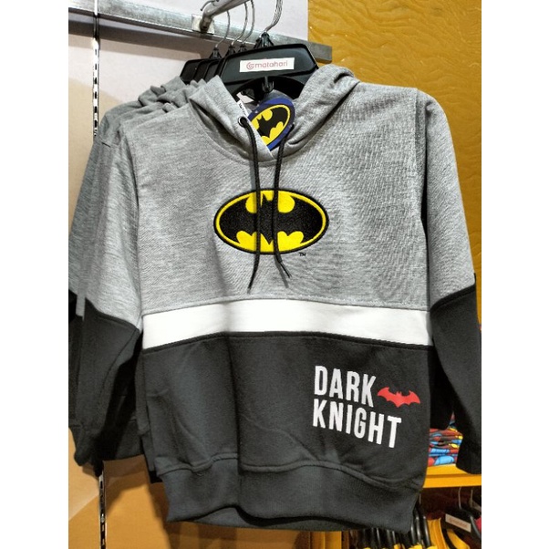 Marvel X Nevada Baju Hoodie Jacket Anak Laki Laki Batman Original 4-14th New