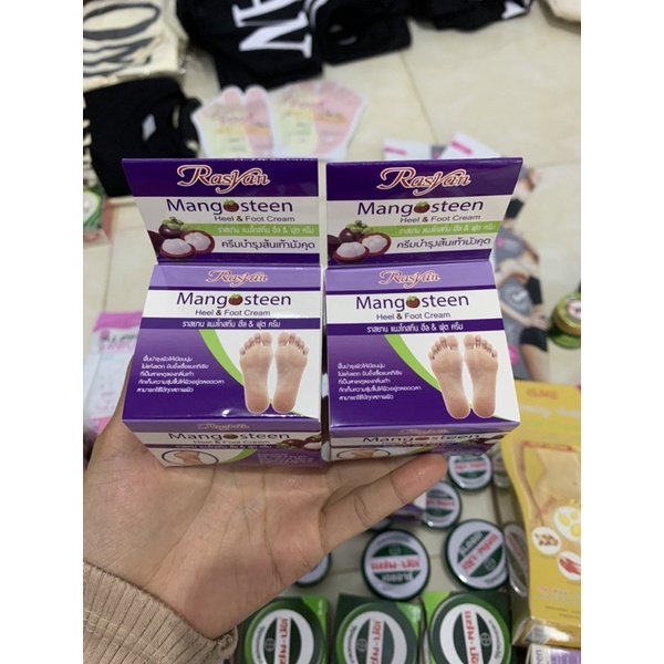 Mangosteen Heel &amp; Foot Cream Krim Untuk Kaki Pecah Pecah ORI THAILAND 100%